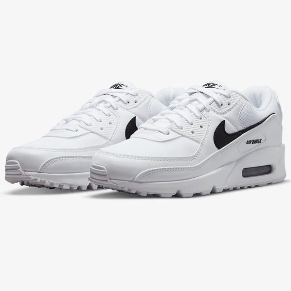 Nike Air Max DH8010-01 Woman Lady Size 7 White Navy Athletic Sport Running Shoes - Picture 1 of 13